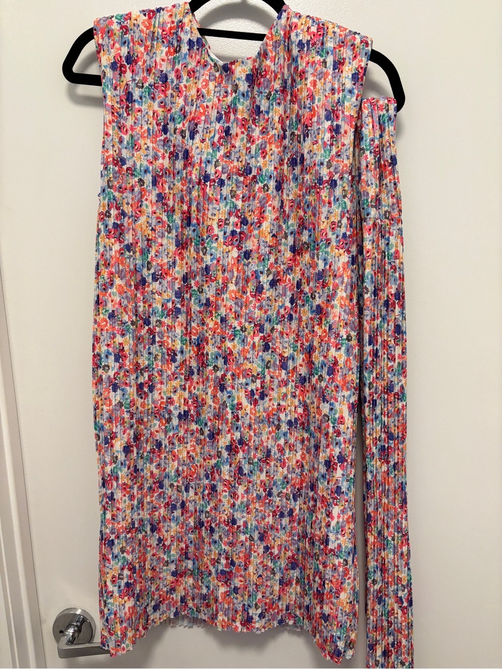 Amanda Uprichard Pleated Shift Dress sz S